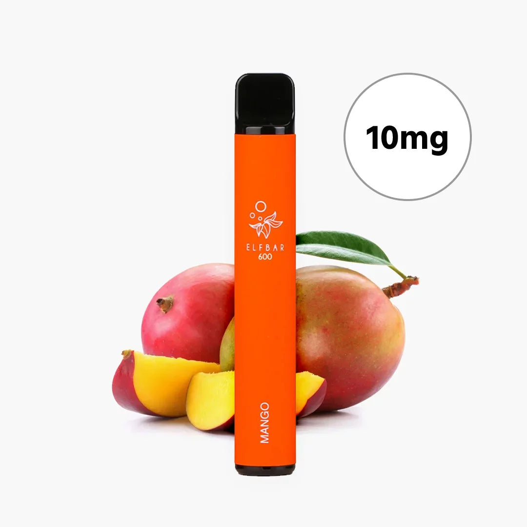 ELFBAR 600 Vape - 10mg Nicotine Strength - 550mAh Battery