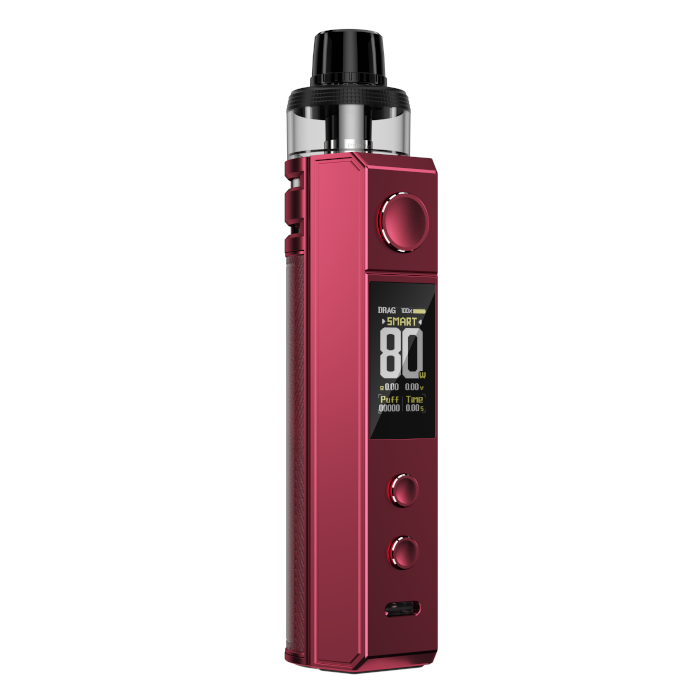 VooPoo Drag H80S Kit - Unleash Your Vaping Potential with 5W to 80W Power Output Range - 18650mAh Battery