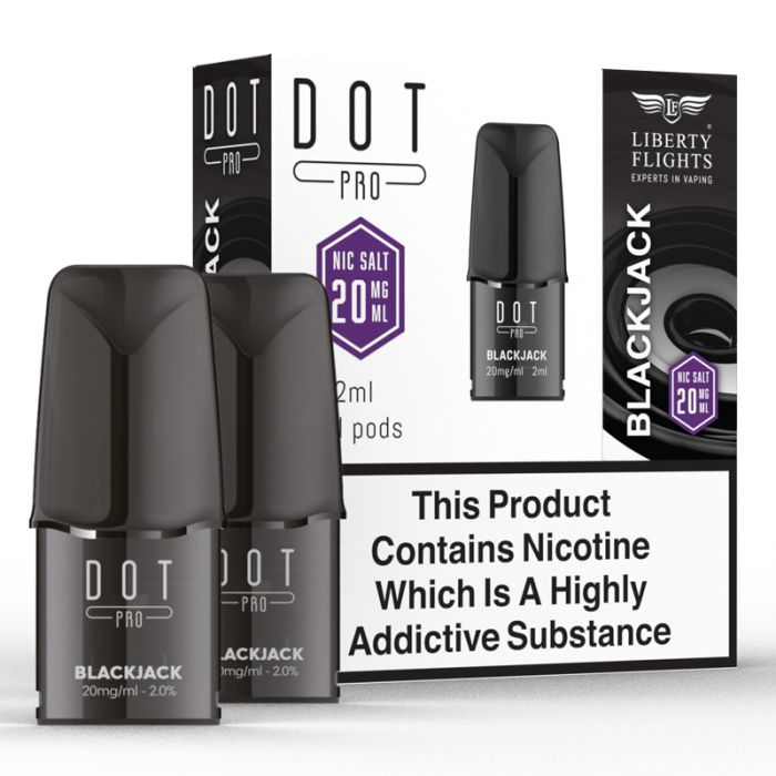 Dot Pro Pods - Twin Pack (Liberty Flights) - 20mg Nicotine Strength