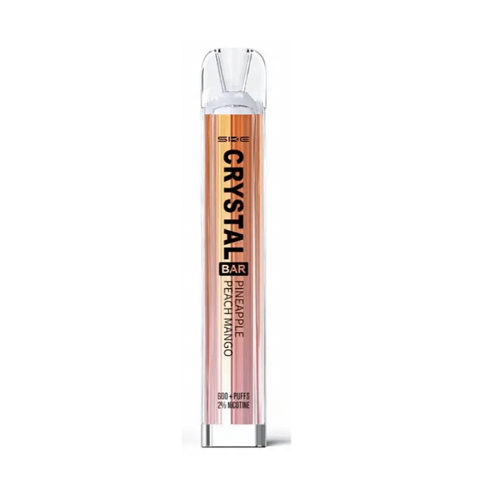 SKE Crystal Bar Vape - 20mg Nicotine Strength - 500mAh Battery - 11W Power - 1.2Ω Mesh Coil Technology
