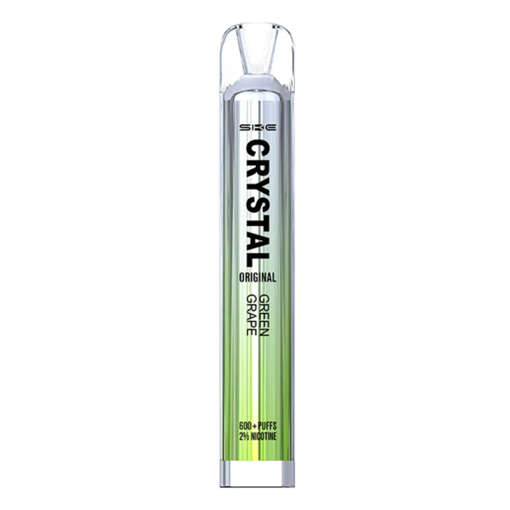 SKE Crystal Bar Vape - 20mg Nicotine Strength - 500mAh Battery - 11W Power - 1.2Ω Mesh Coil Technology
