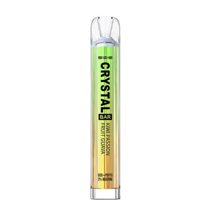 SKE Crystal Bar Vape - 20mg Nicotine Strength - 500mAh Battery - 11W Power - 1.2Ω Mesh Coil Technology