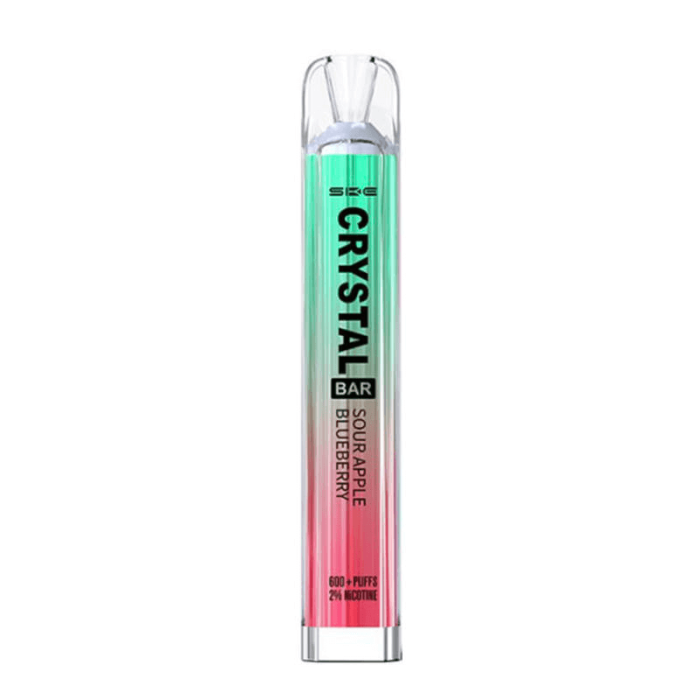 SKE Crystal Bar Vape - 20mg Nicotine Strength - 500mAh Battery - 11W Power - 1.2Ω Mesh Coil Technology