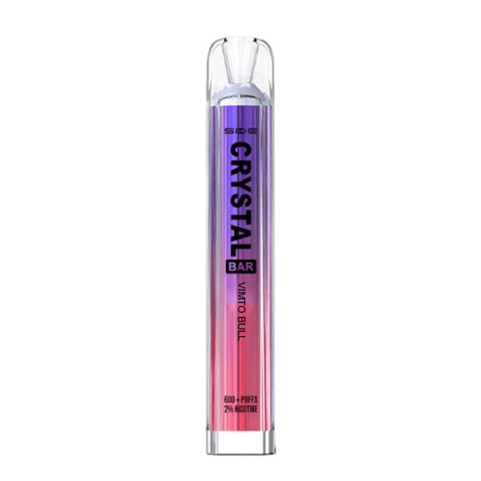 SKE Crystal Bar Vape - 20mg Nicotine Strength - 500mAh Battery - 11W Power - 1.2Ω Mesh Coil Technology