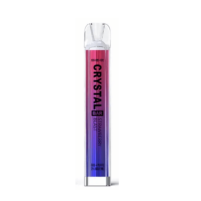 SKE Crystal Bar Vape - 20mg Nicotine Strength - 500mAh Battery - 11W Power - 1.2Ω Mesh Coil Technology