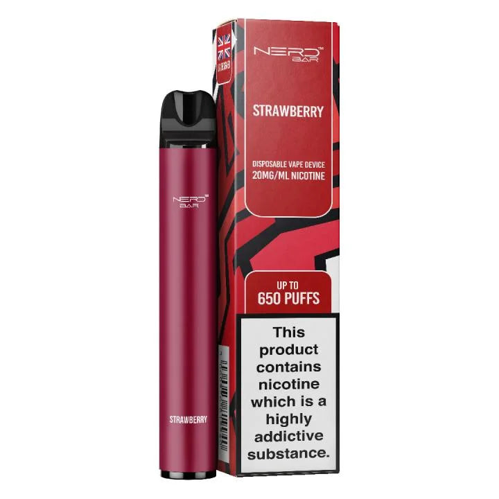 NERD BAR 650 Pen - 20mg Nicotine Strength - 650 Puffs - 550mAh Battery